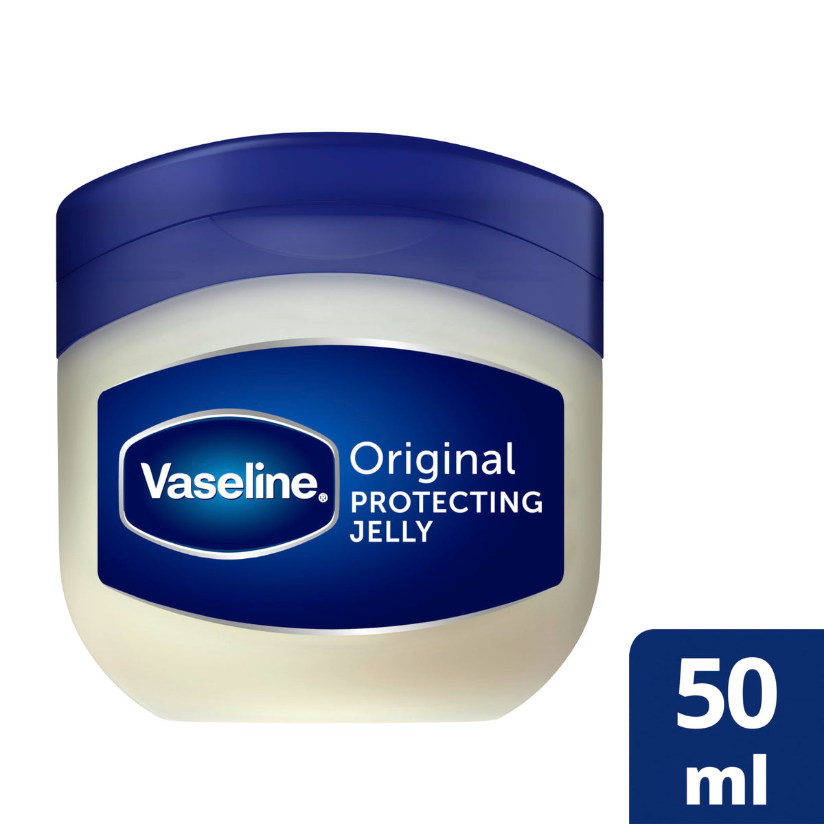 Vaseline Original Pure Petroleum Jelly, 50ml, 100746803 (Pack of 2)
