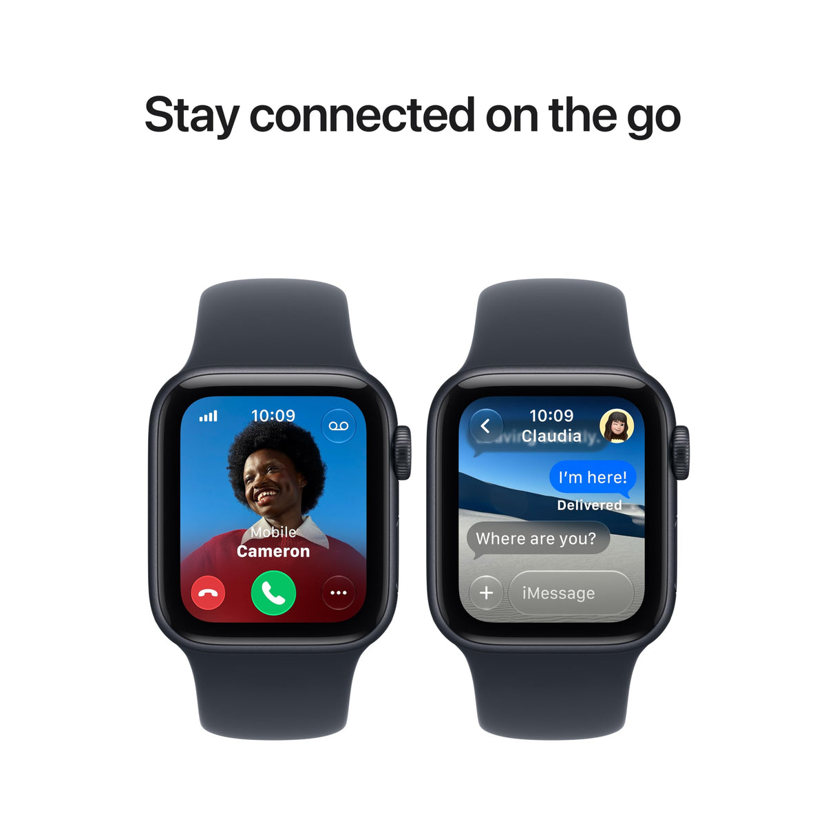 Apple Watch SE 3 GPS 40mm Smartwatch with Starlight Aluminium Case with Starlight Sport Band M/L. Fitness and Sleep Trackers, Heart Rate Monitor, Always-On Display, Water Resistant