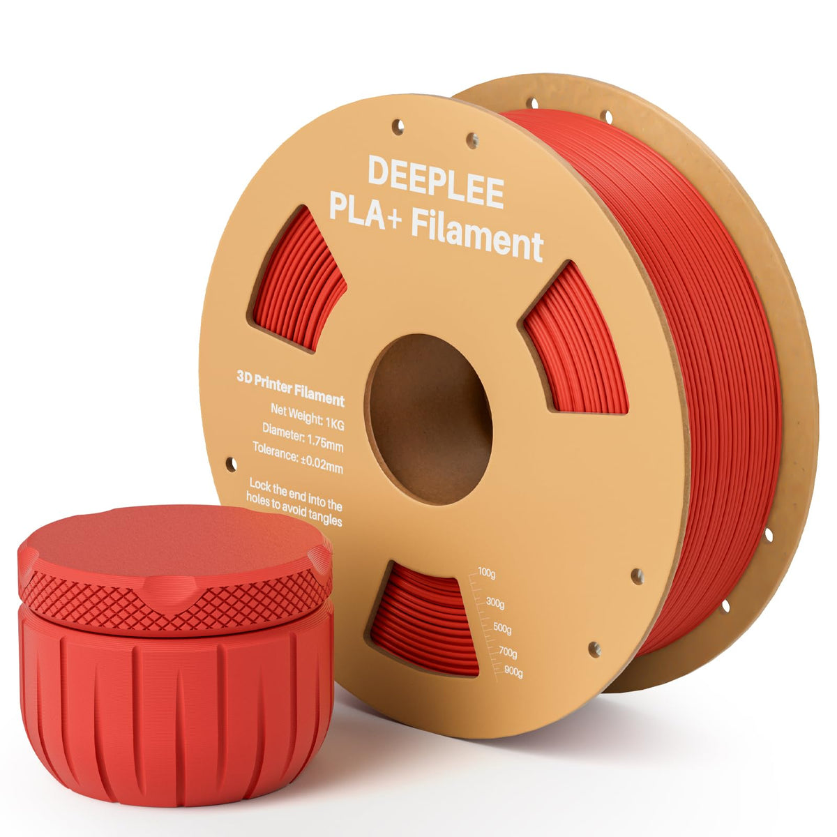 DEEPLEE PLA Plus 1.75mm Filament White 1kg