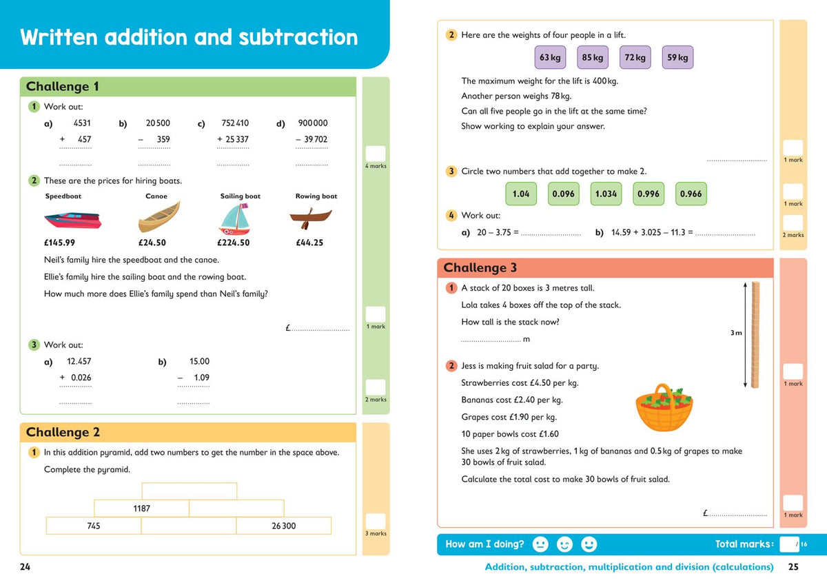 Year 6 Maths KS2 SATs Targeted Practice Workbook: Ideal for use at home and school (Collins KS2 SATs Practice)