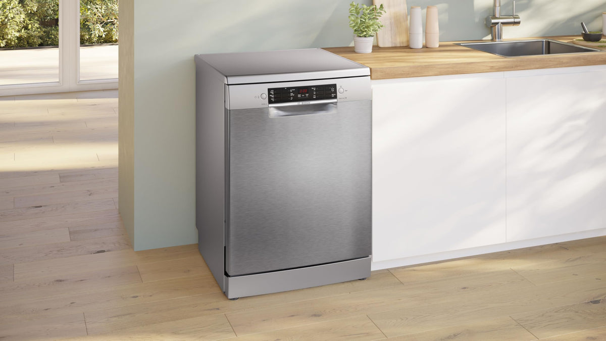 Bosch Series 2 SMS26AW08G Freestanding Dishwasher, 60cm, White