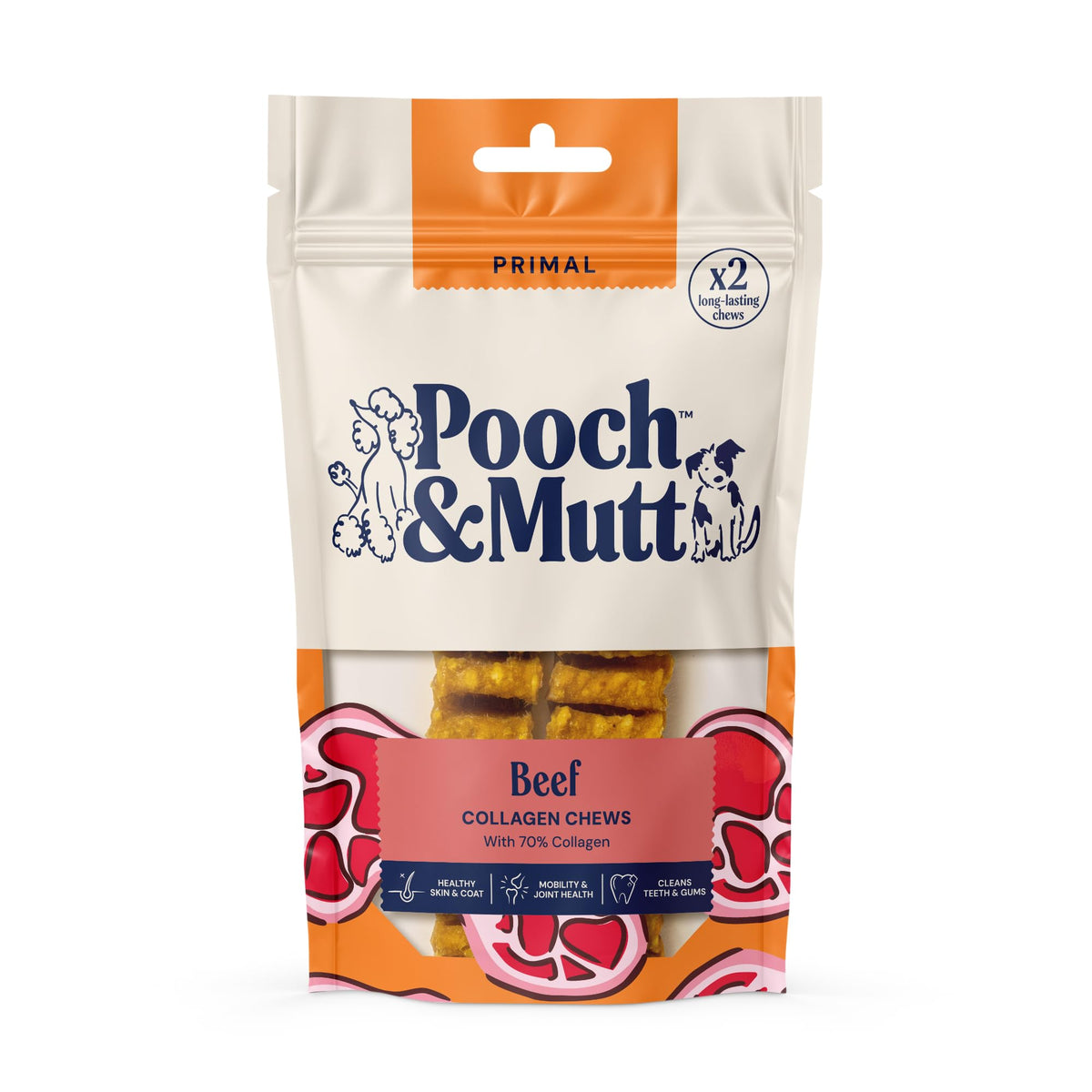 Pooch & Mutt - Digestive Support Collagen Chew Treat, 110g (2 chews)