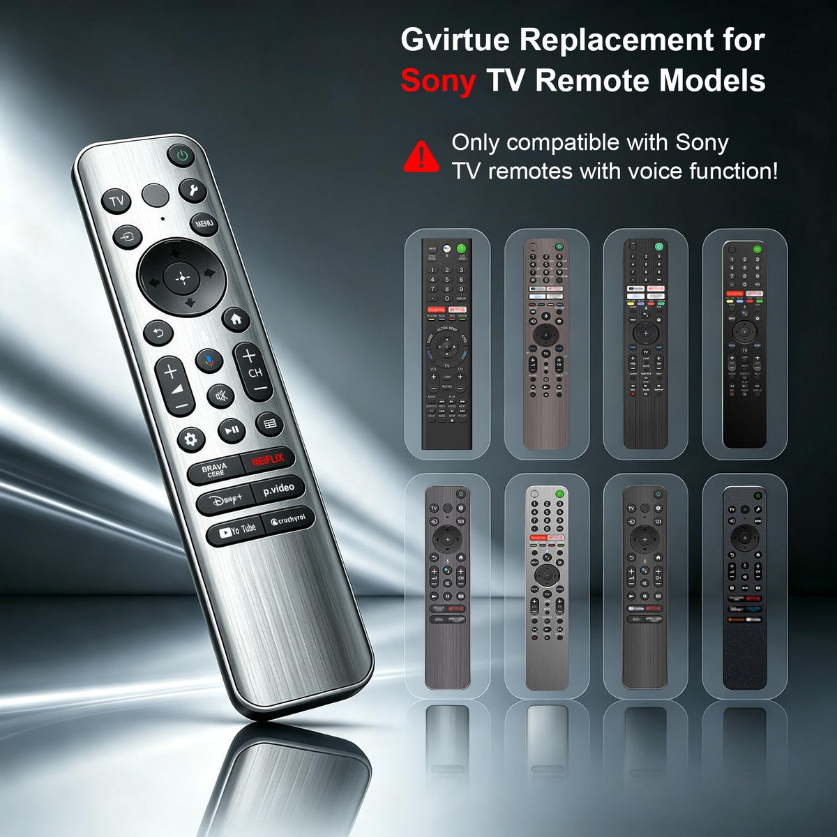 for-LG-Magic-Remote, Gvirtue Solar Voice Remote Control for-LG-Smart TV