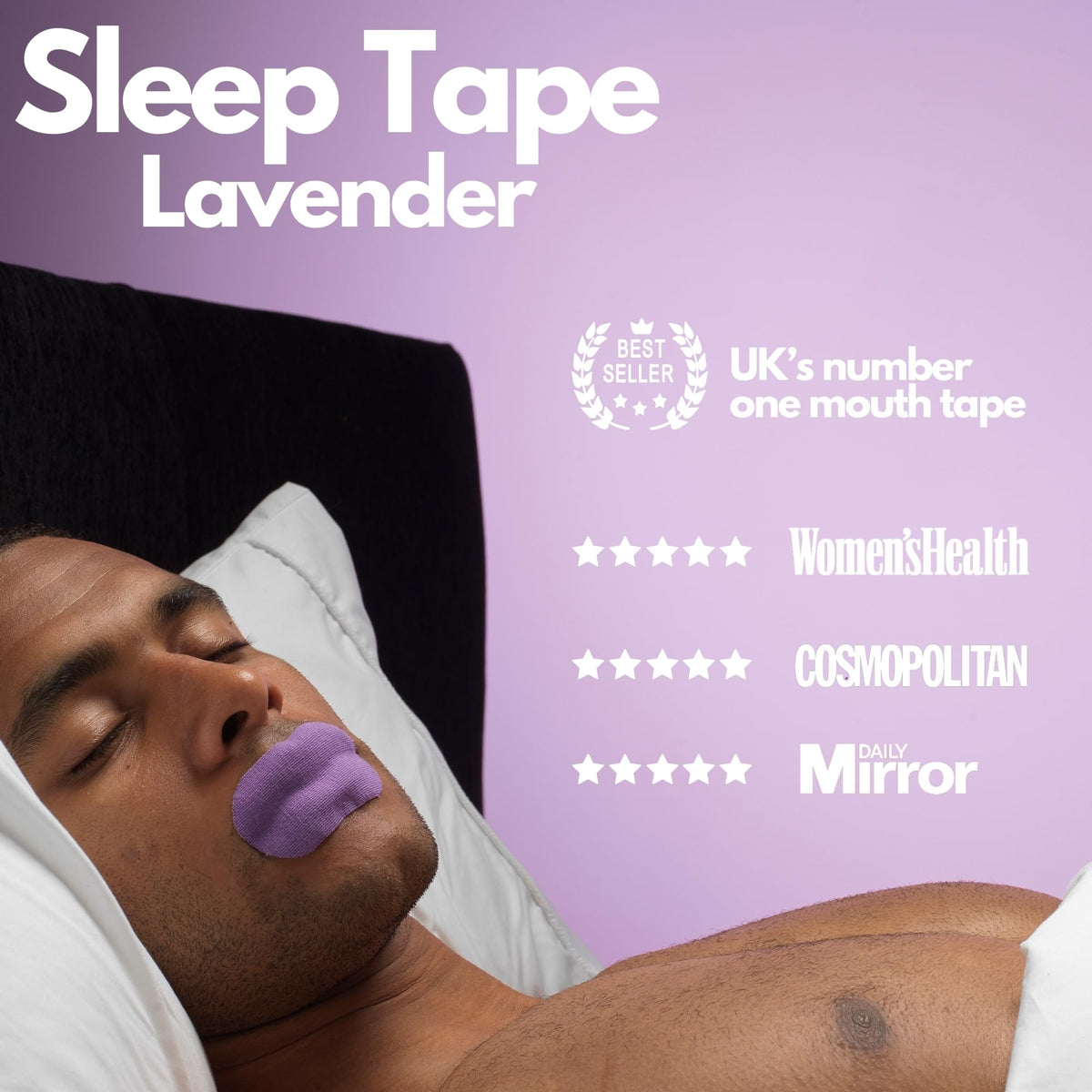 Longevity Sleep Tape, 30 Strips (Beige)