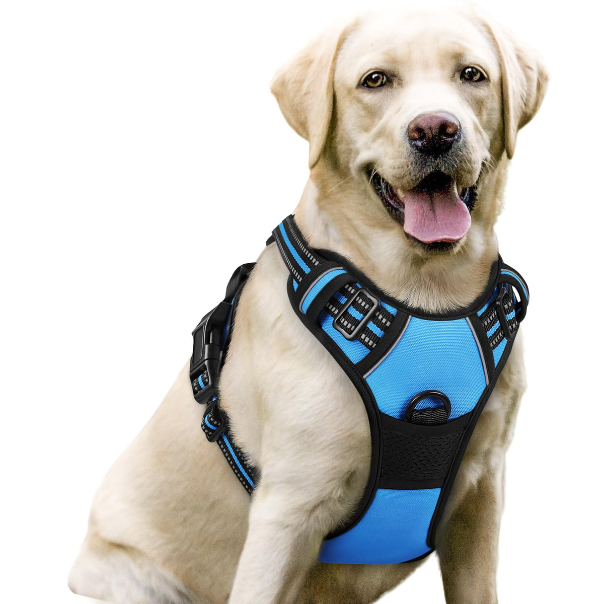 rabbitgoo Dog Harness Large Dog, No Pull Vest with Front Clip & Handle