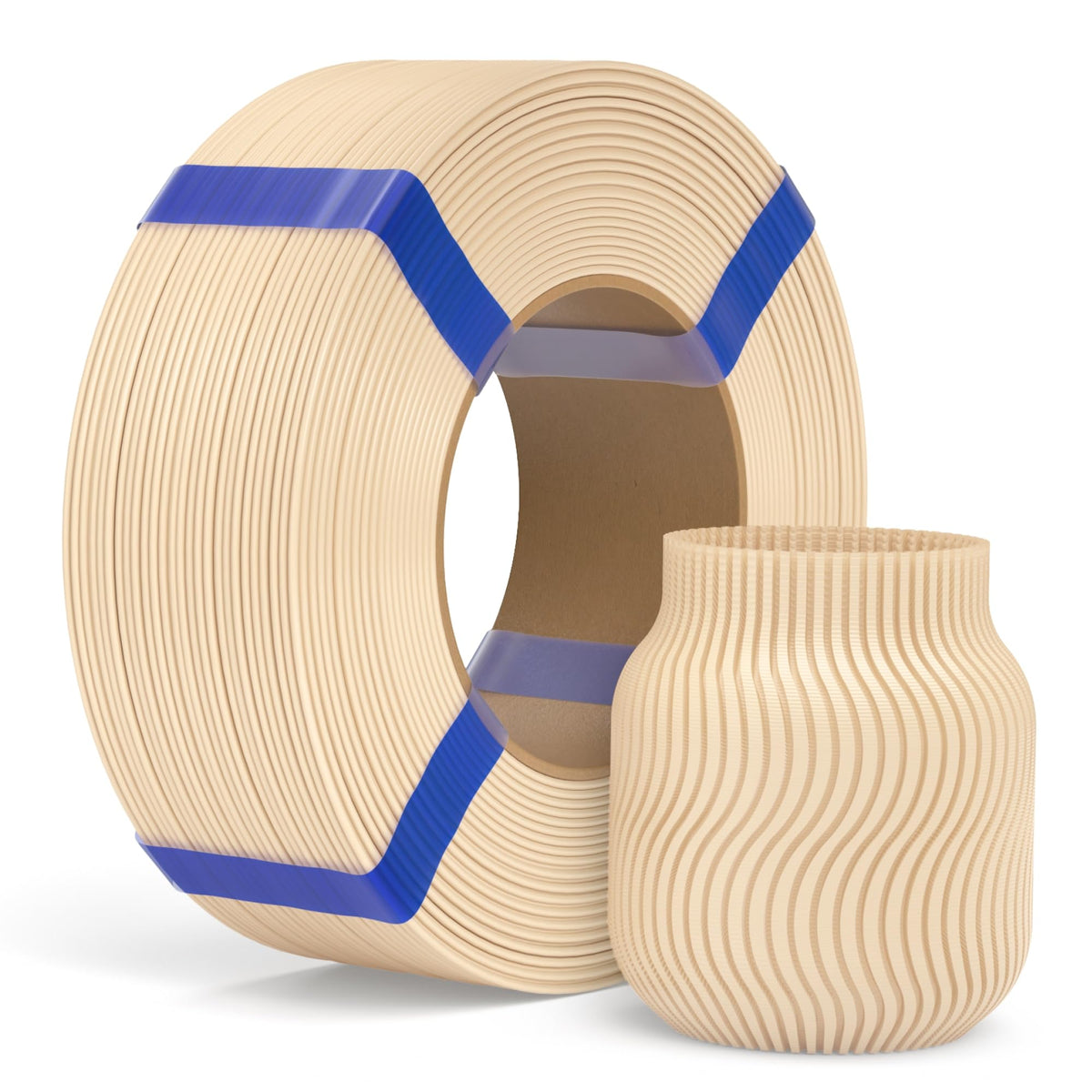 ELEGOO PLA Basic Refill 3D Printer Filament 1.75mm Red 1KG, Easy Storage