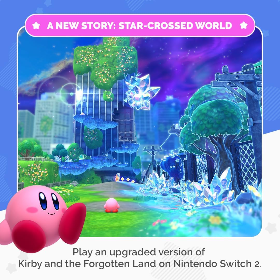 Kirby Forgotten land + Starcrossed Edition Switch 2
