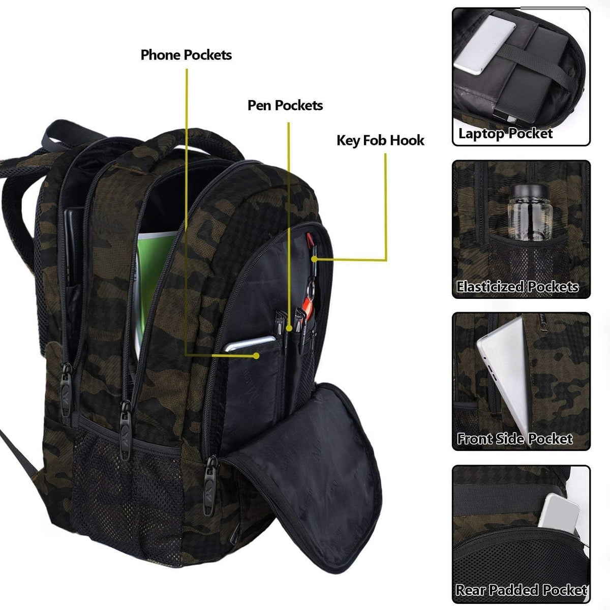 MATEIN Travel Laptop Backpack, Work Bag Laptop Bag, Rucksack for Men Work