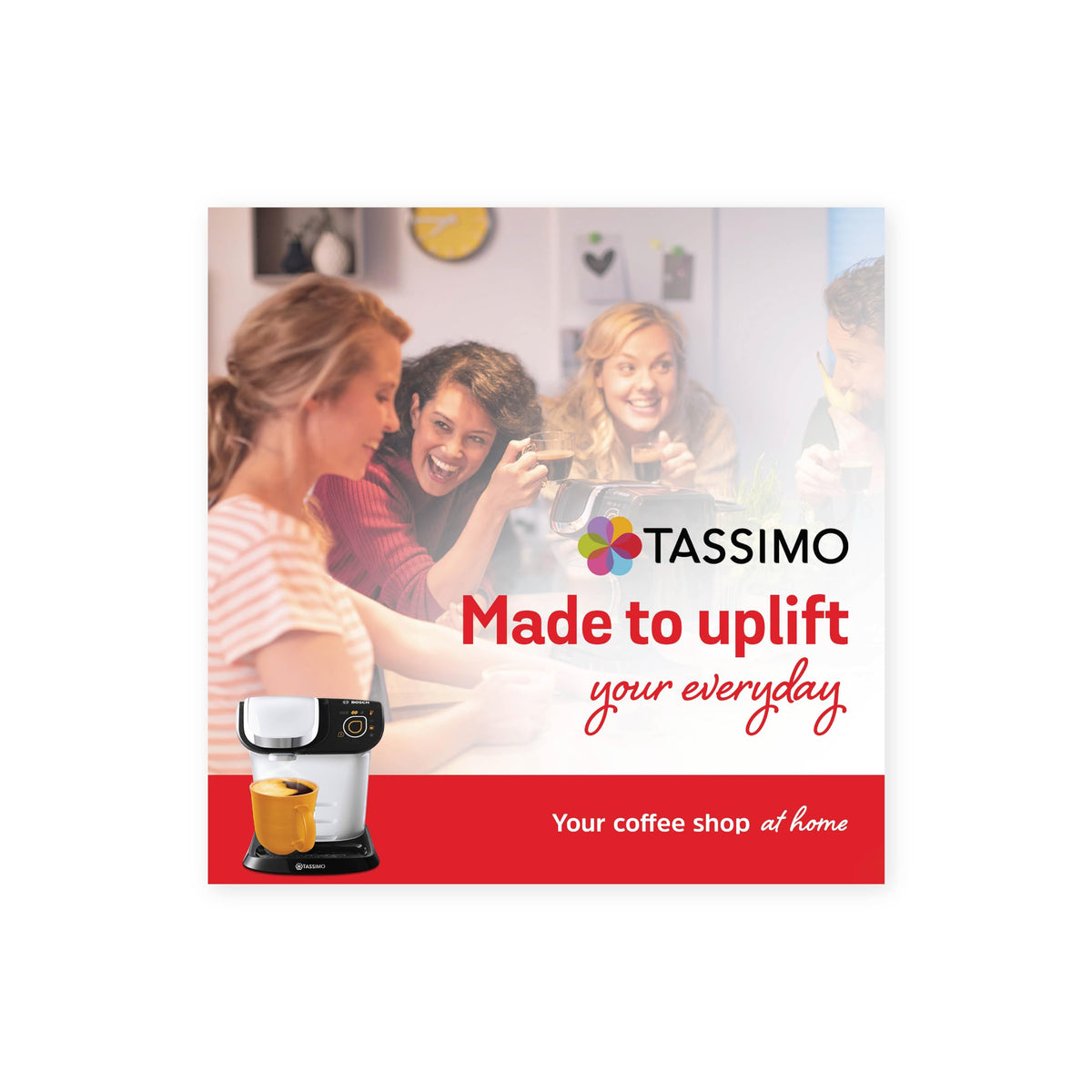 Tassimo Kenco Americano Grande XL Coffee Pods x16 (Pack of 5, Total 80 Drinks)