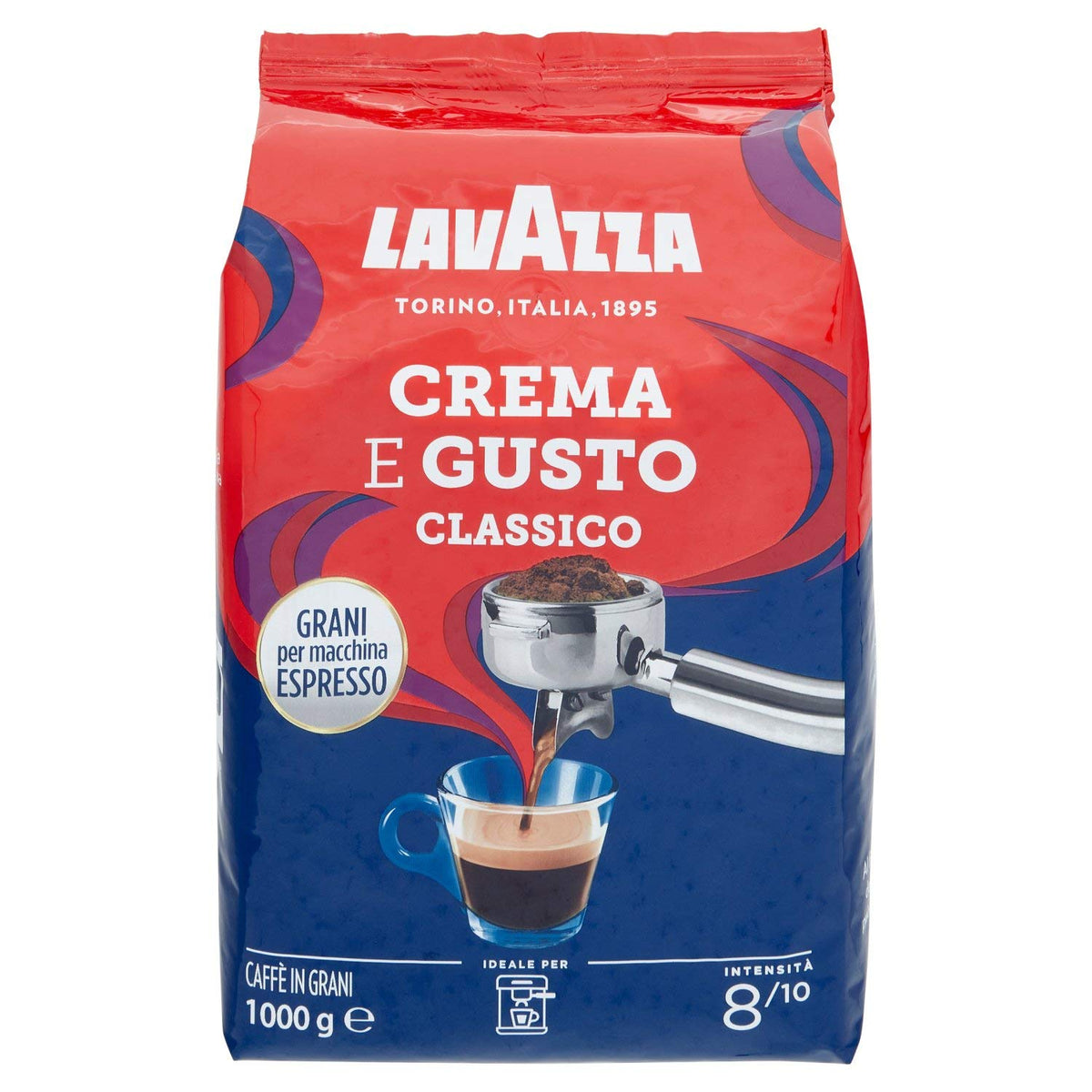 Lavazza CREAM AND AROMA KAWA ZIARNISTA 1000G