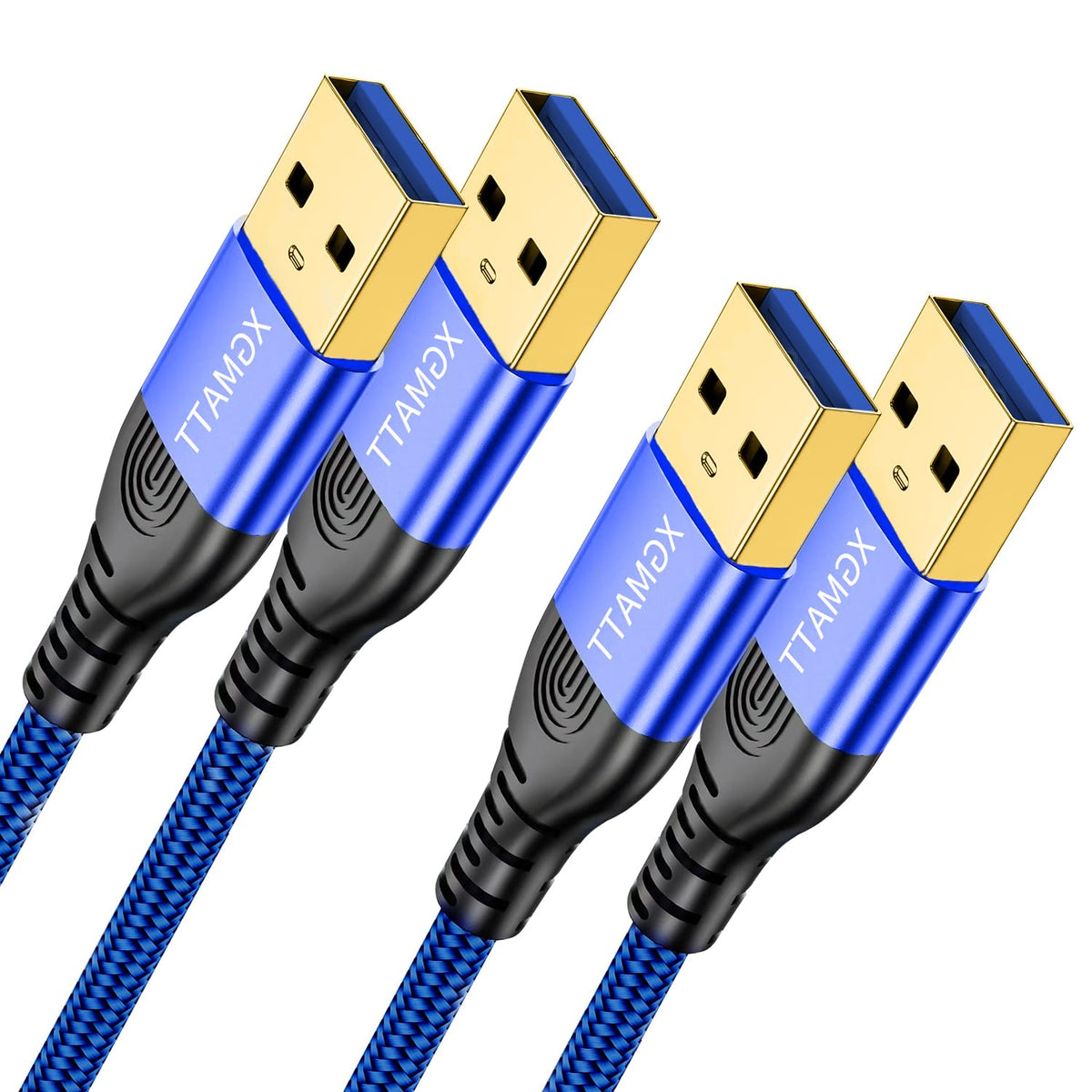USB 3.0 Cable 1M,5Gbps High Speed Transfer USB Type A Male to Male Lead