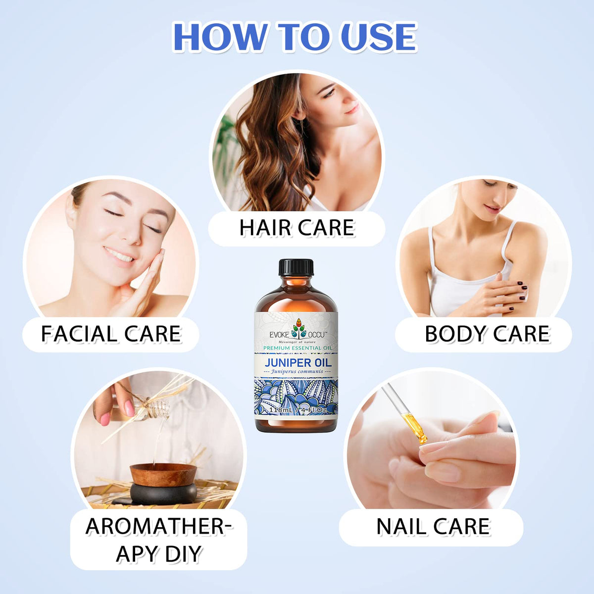 EVOKE OCCU Myrrh Essential Oil for Diffuser, Candle & Skin