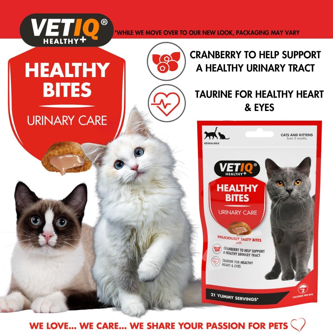 VETIQ Healthy Bites Cat Variety Treats for Cats & Kittens (84 Servings)