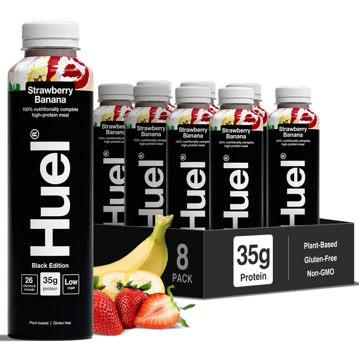 Huel Black Edition RTD | 12x500ml 35g Protein | Chocolate