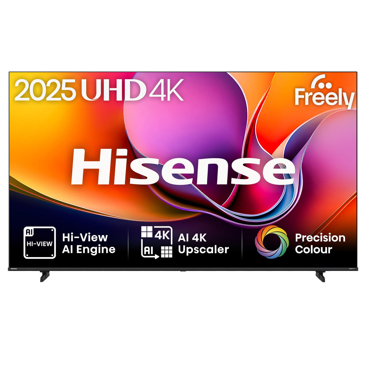 Hisense 50 Inch 50E6QTUK 4K Ultra HD Smart AI TV