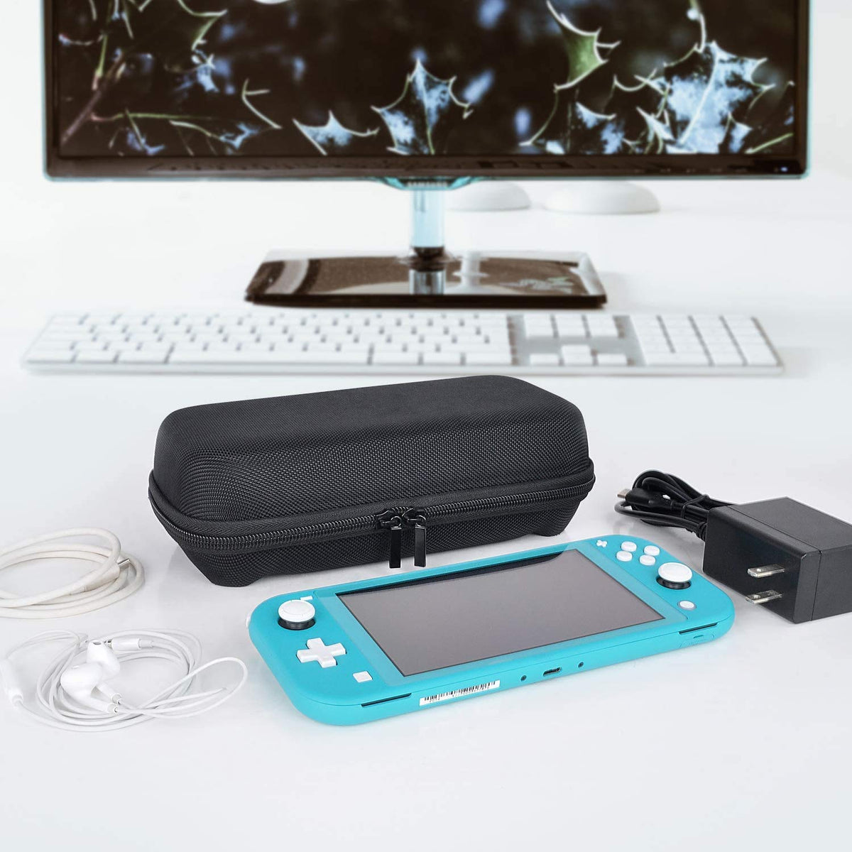 daydayup Switch 2 Carry Case Compatible with Nintendo Switch 2, with 24 Games Cartridges Protective Hard Shell Travel Carrying Case Pouch for Switch 2 Console & Accessories,Black