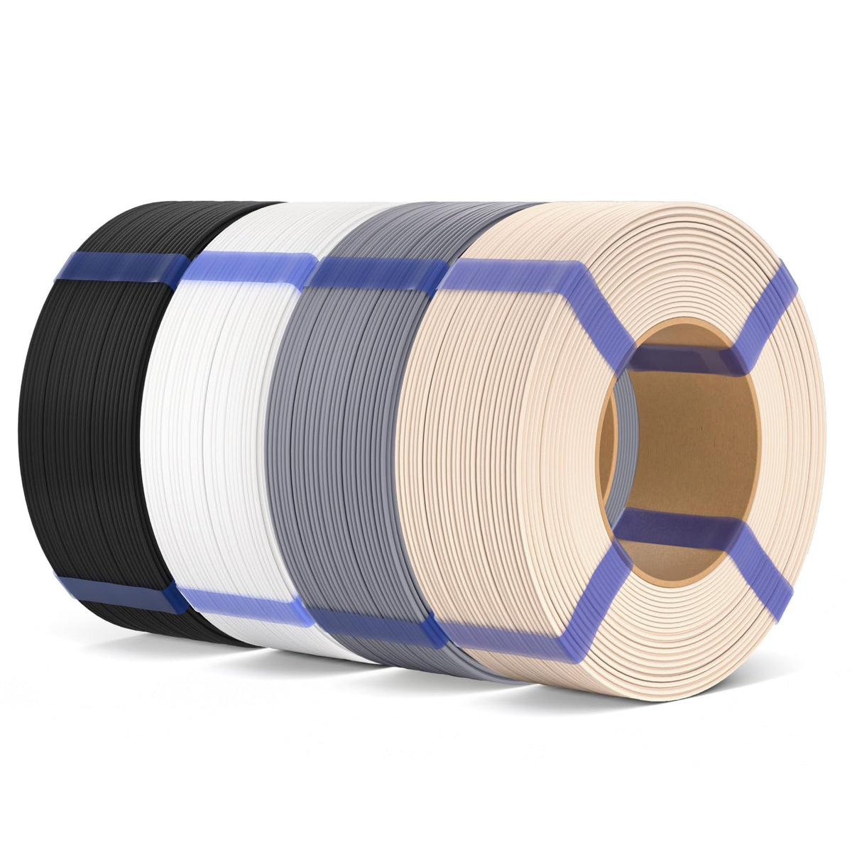 ELEGOO PLA Basic Refill 3D Printer Filament 1.75mm Red 1KG, Easy Storage