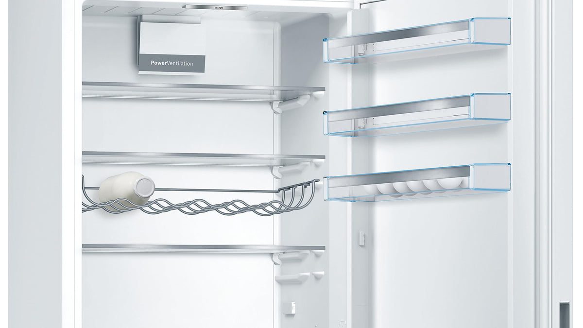 Bosch Series 2 KGN27NLEAG Fridge Freezer, NoFrost, Stainless Steel