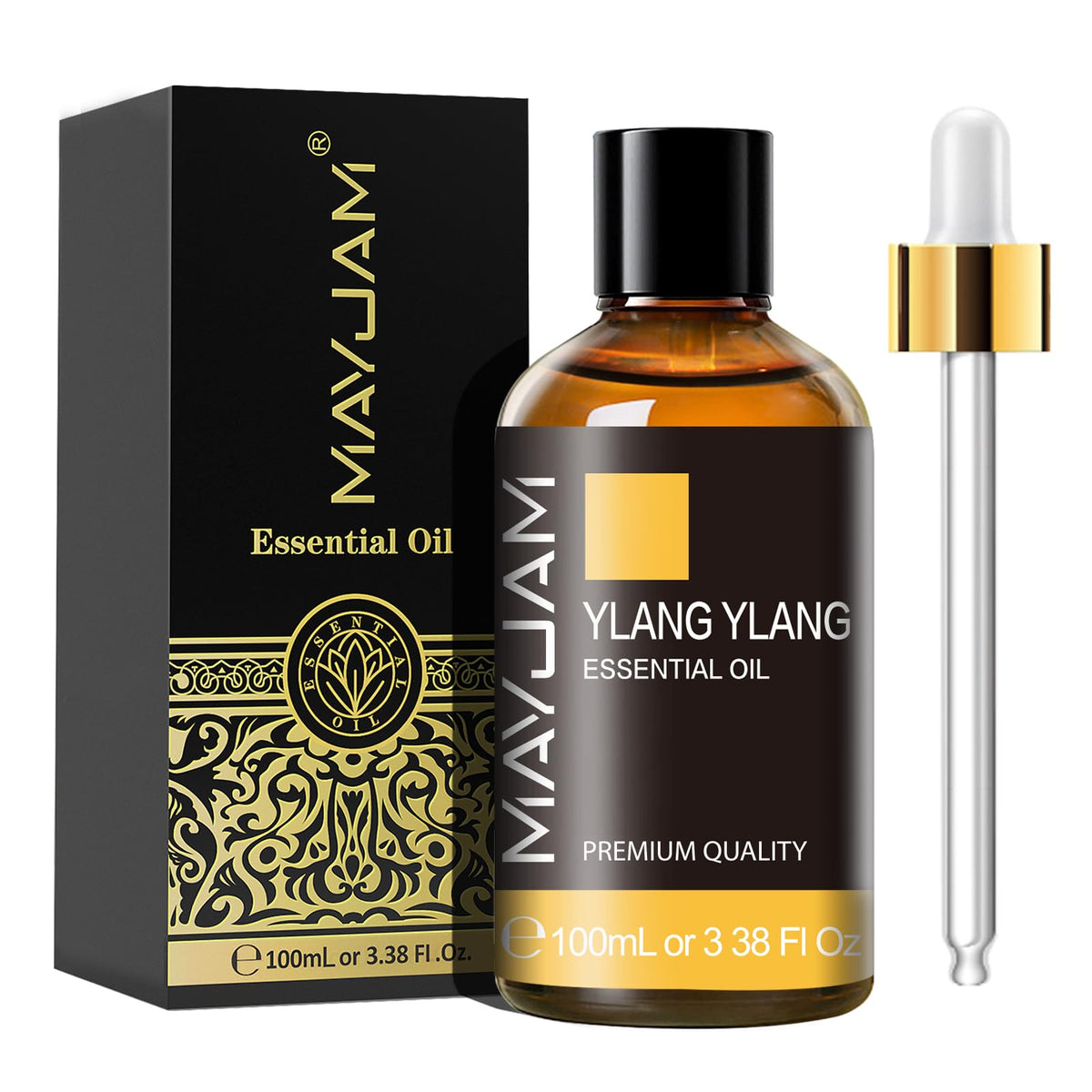 MAYJAM Peppermint Essential Oil 100ML - Premium Diffuser Oil