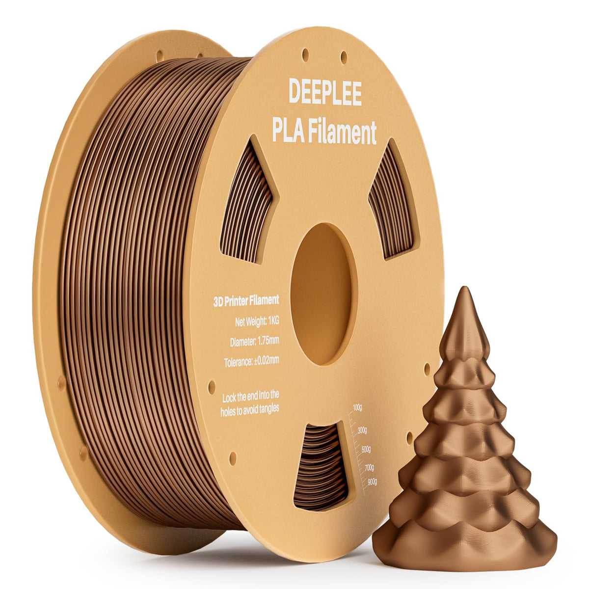 DEEPLEE PLA Filament 1.75mm White 1kg
