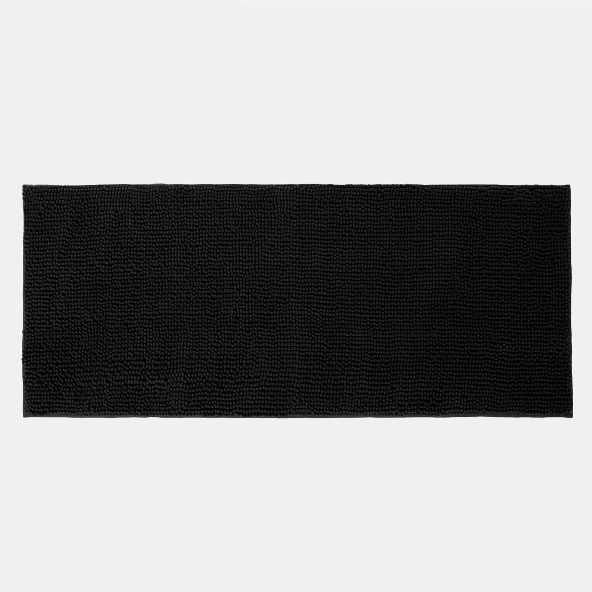 Brentfords Noodle Bath Mat Non Slip Shower Soft Highly Absorbent Chenille Shaggy