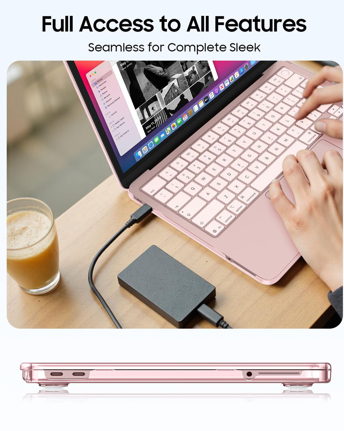 FINTIE Case for MacBook Pro 14 inch M5 2026/M4 2025/M3 2024/M2 2023/M2 2021