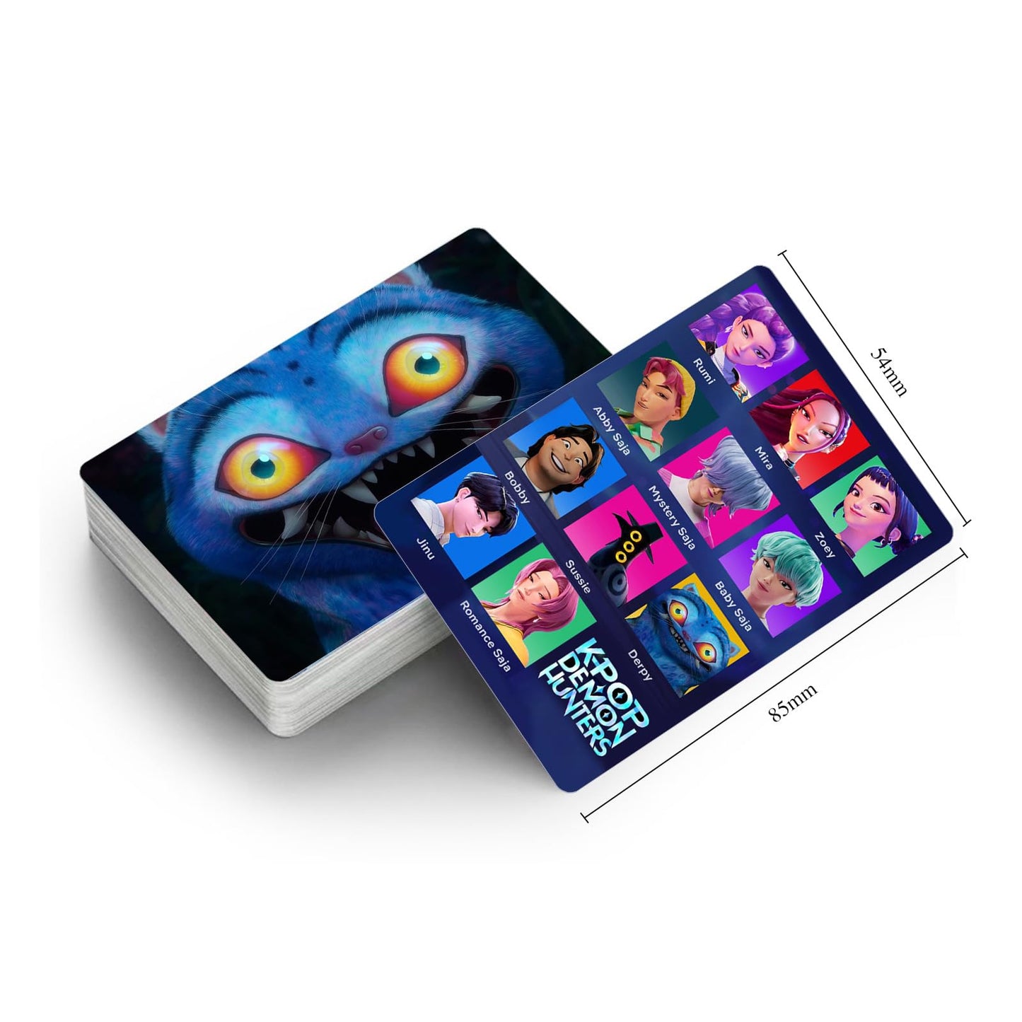 Sanmatic K-Pop Demon LOMO Cards Classic Card Set for Kids Playing for Party Favors and Gift