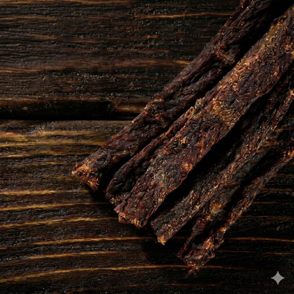 Hunters Biltong - 100g Beef Chilli Bites - Beef Snap Sticks - Authentic South African Biltong - High Protein Snacking for Pre or post work out - Low Sugar & Low Carb - Suitable for Paleo and Keto Diet