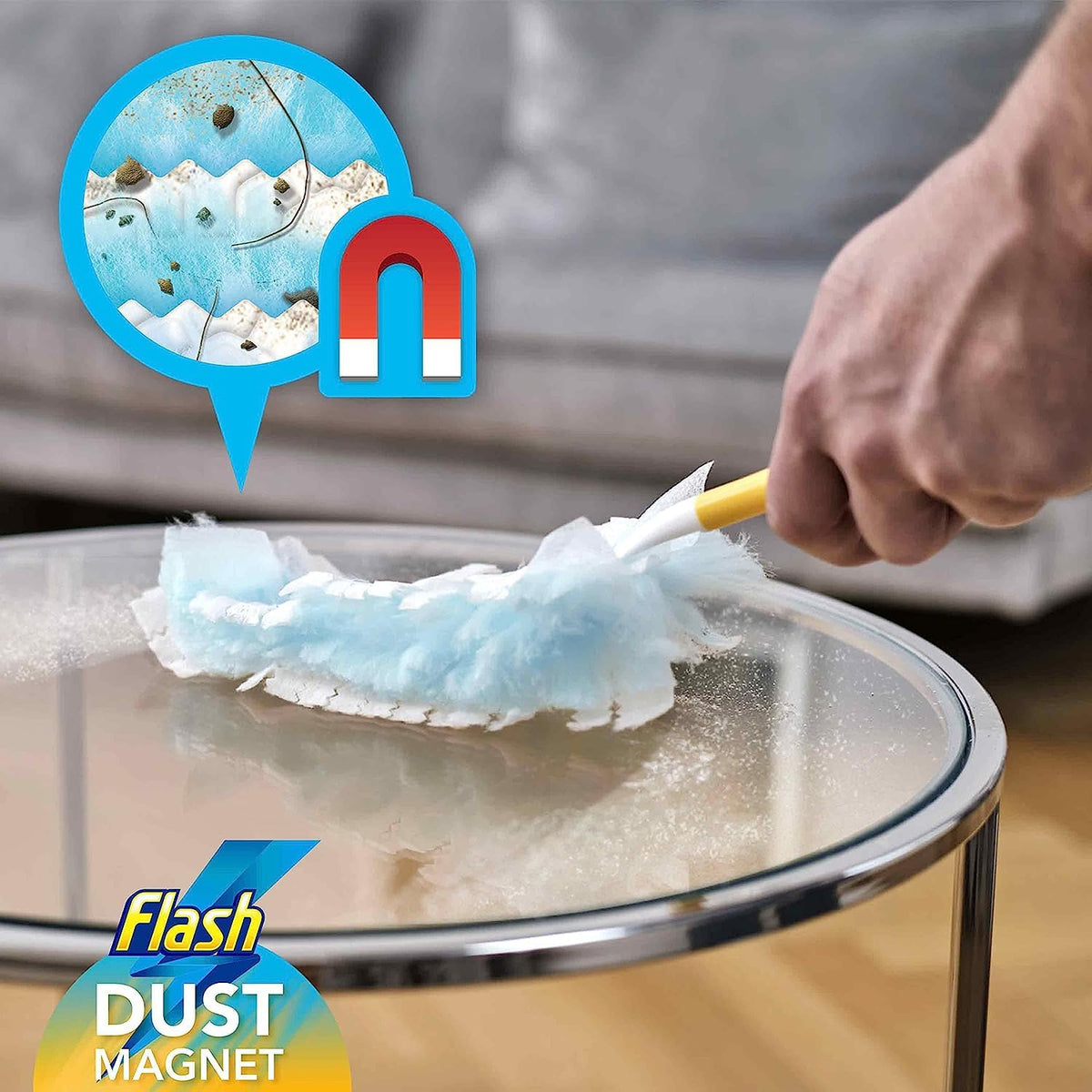 Flash Dust Magnet Scented Duster Refills, 25 Units