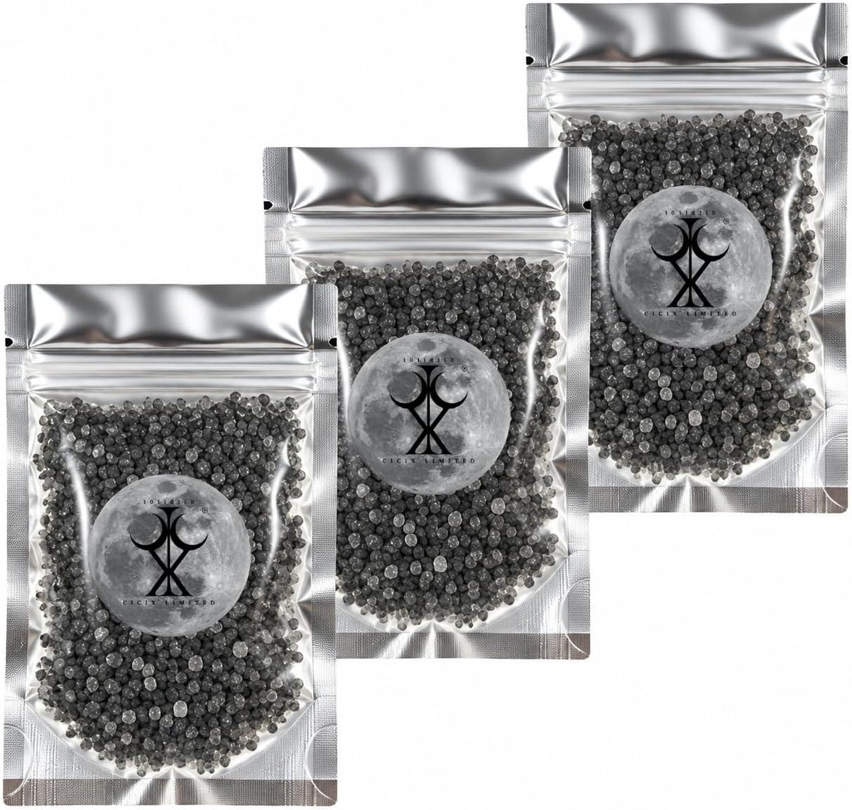 CICIX 3x Luxury Scented Crystals Bundle. 130+ Scent Options. Sizzlers Simmering Granules for Oil Burners. Strong Wax Melt Alternative. Handmade in England. (Daisy's)