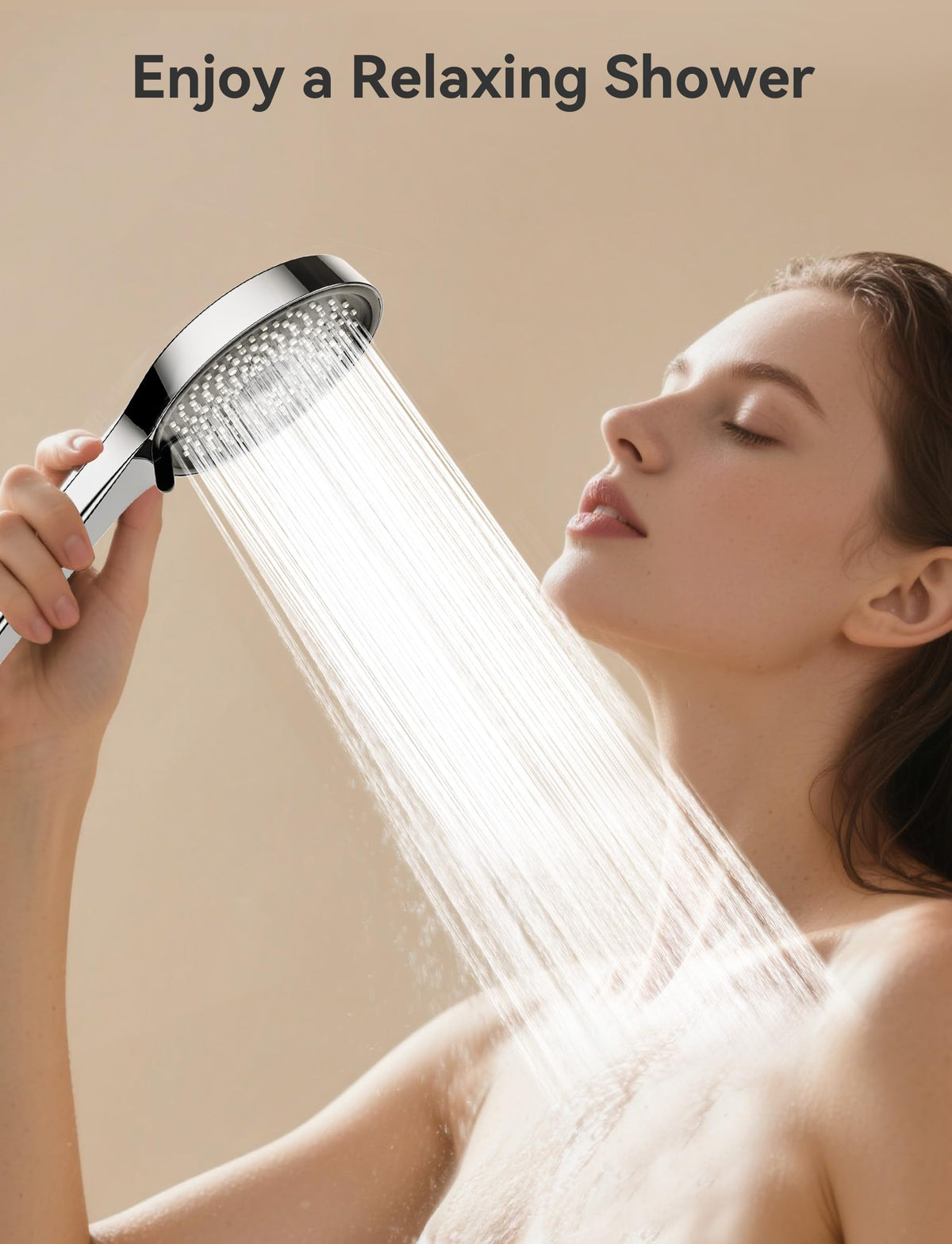 Magichome Shower Head, High Pressure Shower Head with 5 Spray Modes