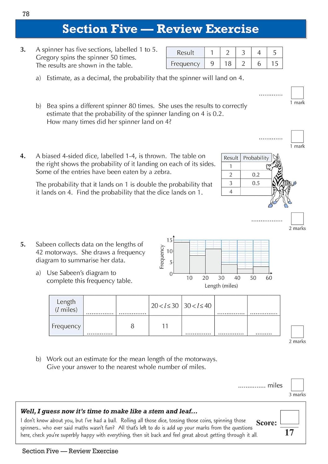 KS3 Year 9 Maths Targeted Workbook (with answers)