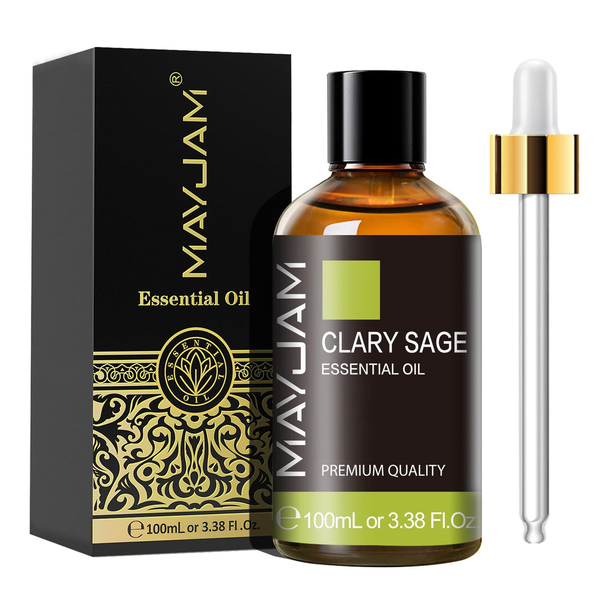 MAYJAM Peppermint Essential Oil 100ML - Premium Diffuser Oil