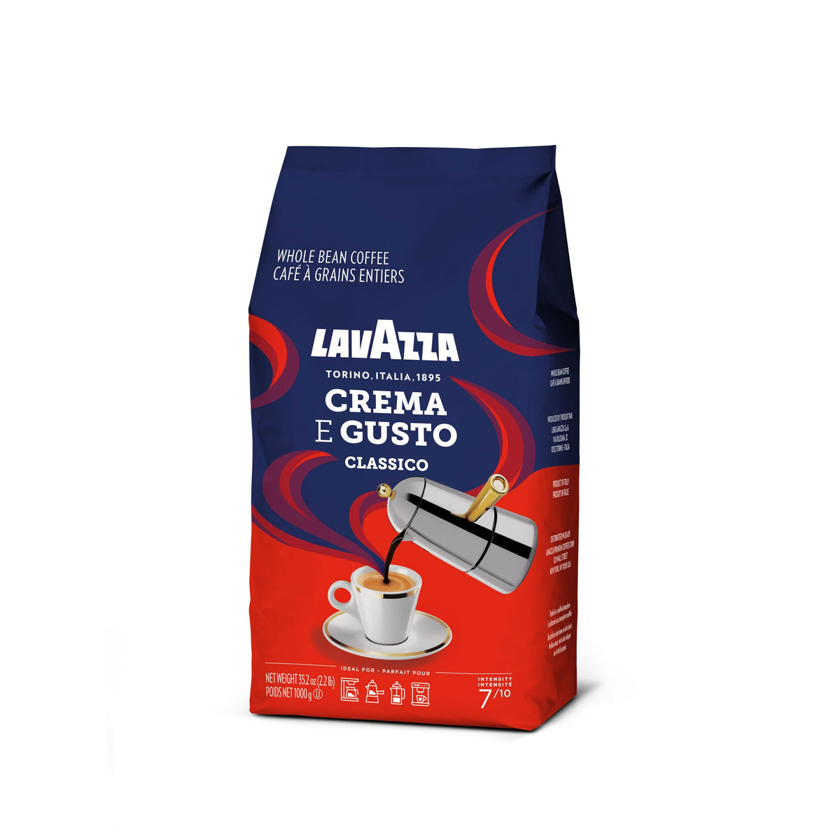 Lavazza, Qualità Rossa Coffee Beans, 1 kg