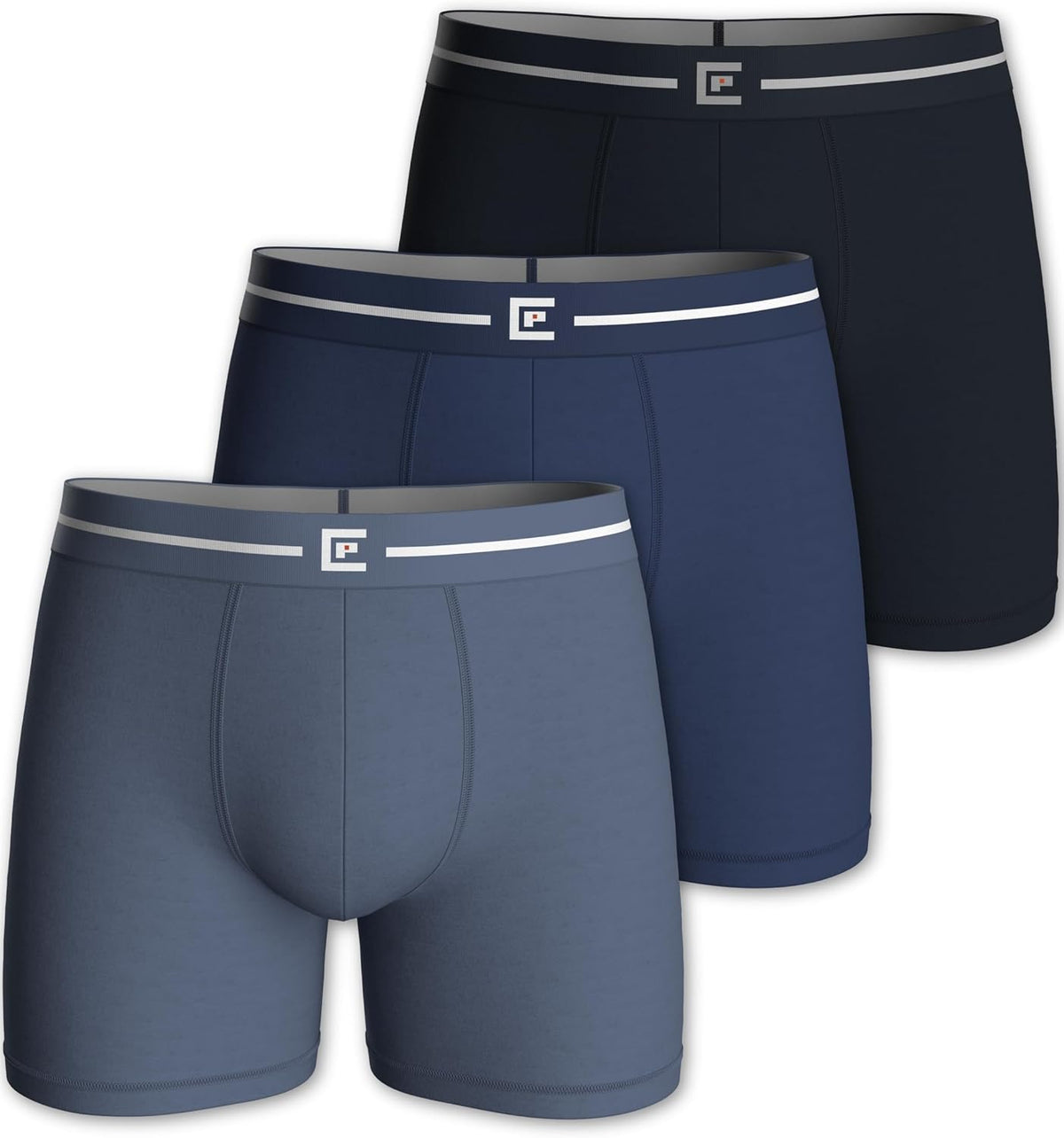Pierre Calvini Bamboo Mens Boxers - Mens Underwear Multipack (3/6Pk)