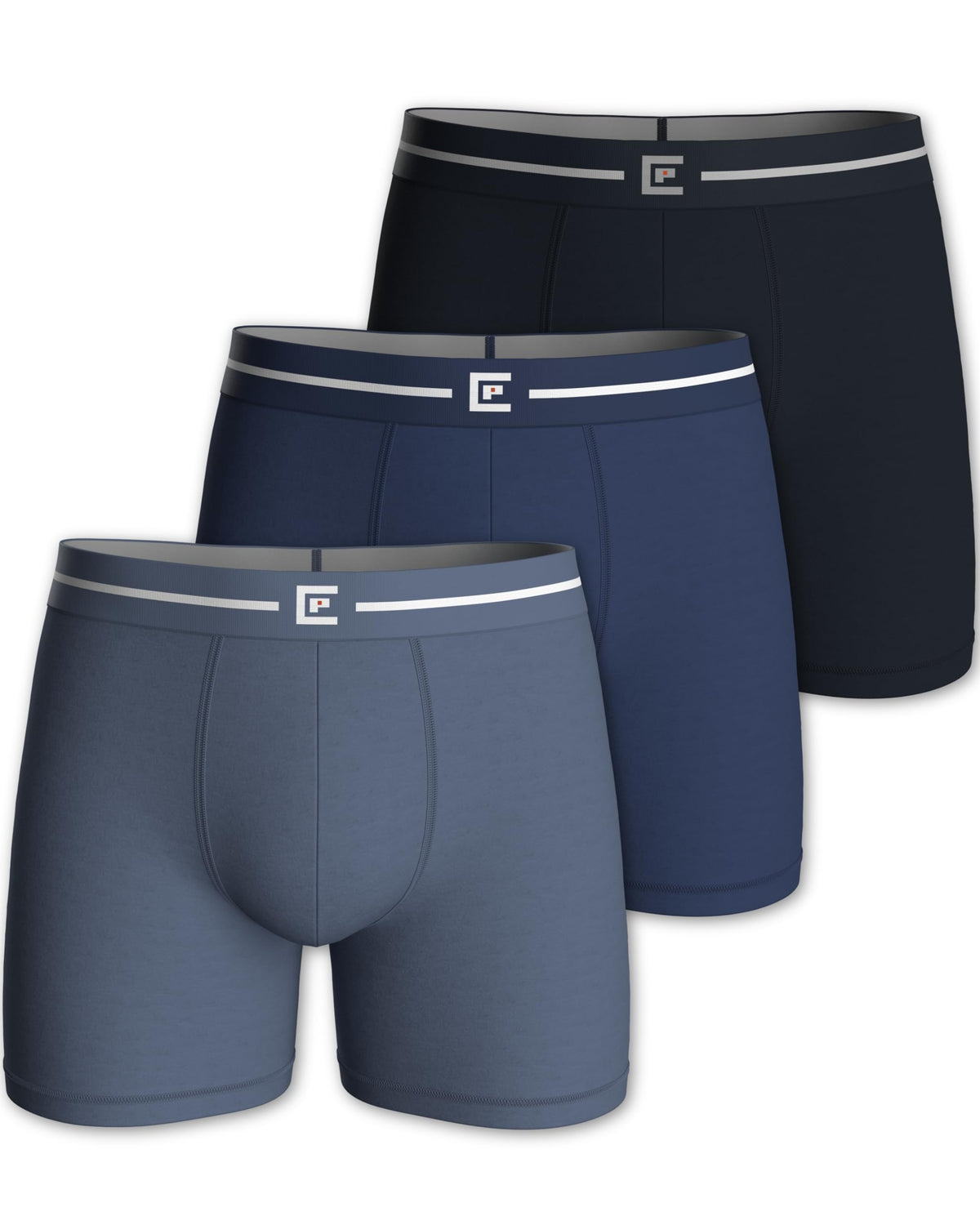 Pierre Calvini Bamboo Mens Boxers - Mens Underwear Multipack (3/6Pk)