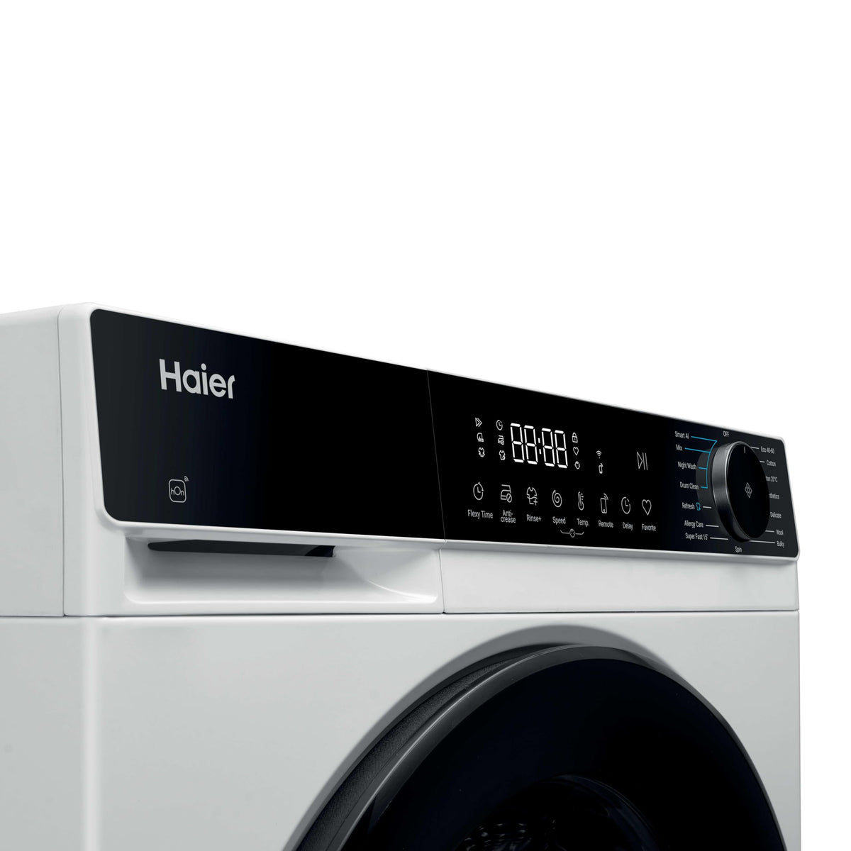 Haier X Series 5 Washing Machine, 13kg, Graphite & Black, A-20%, 1400 RPM