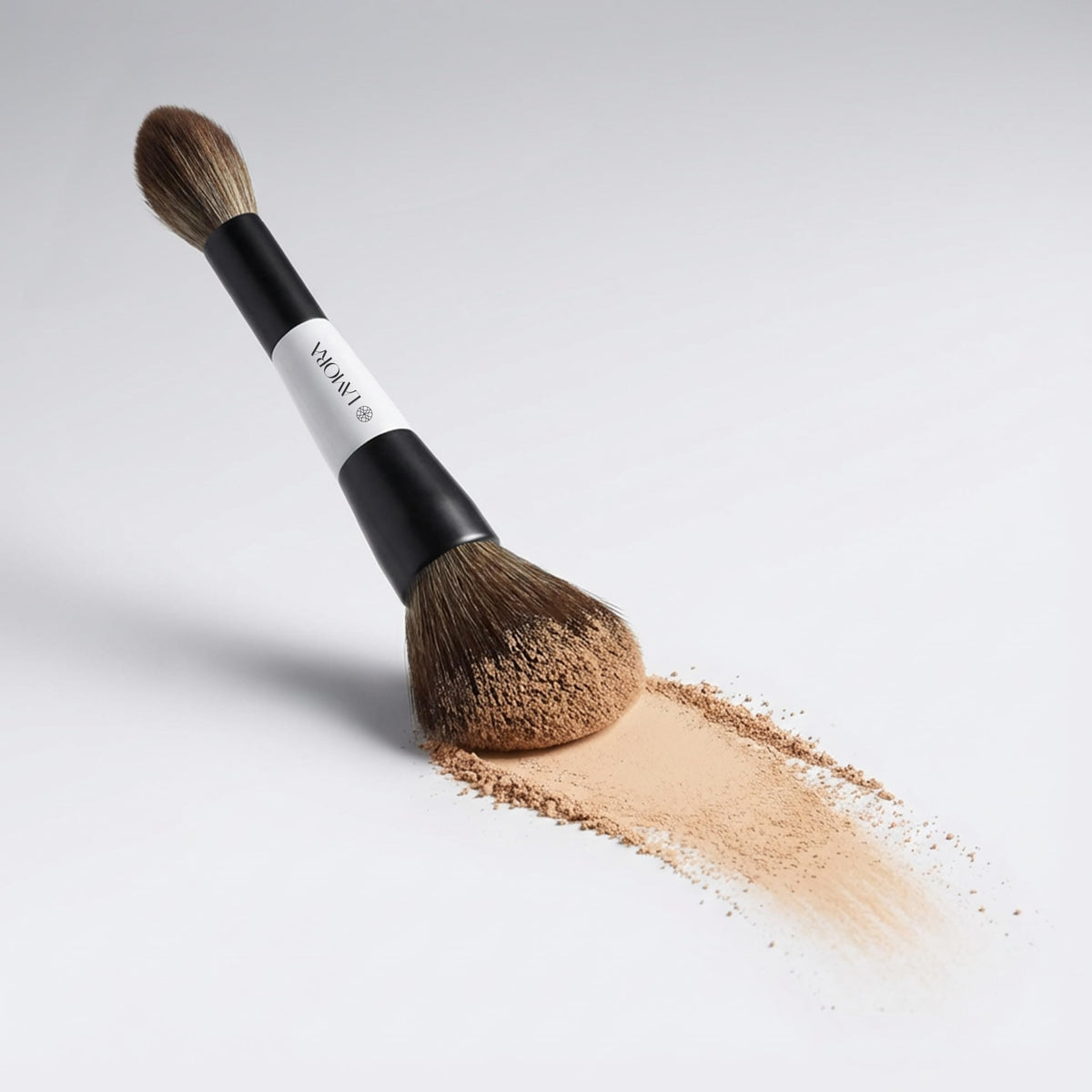 Make Up Brush Foundation Kabuki Flat Top, Perfect For Blending Liquid Cream