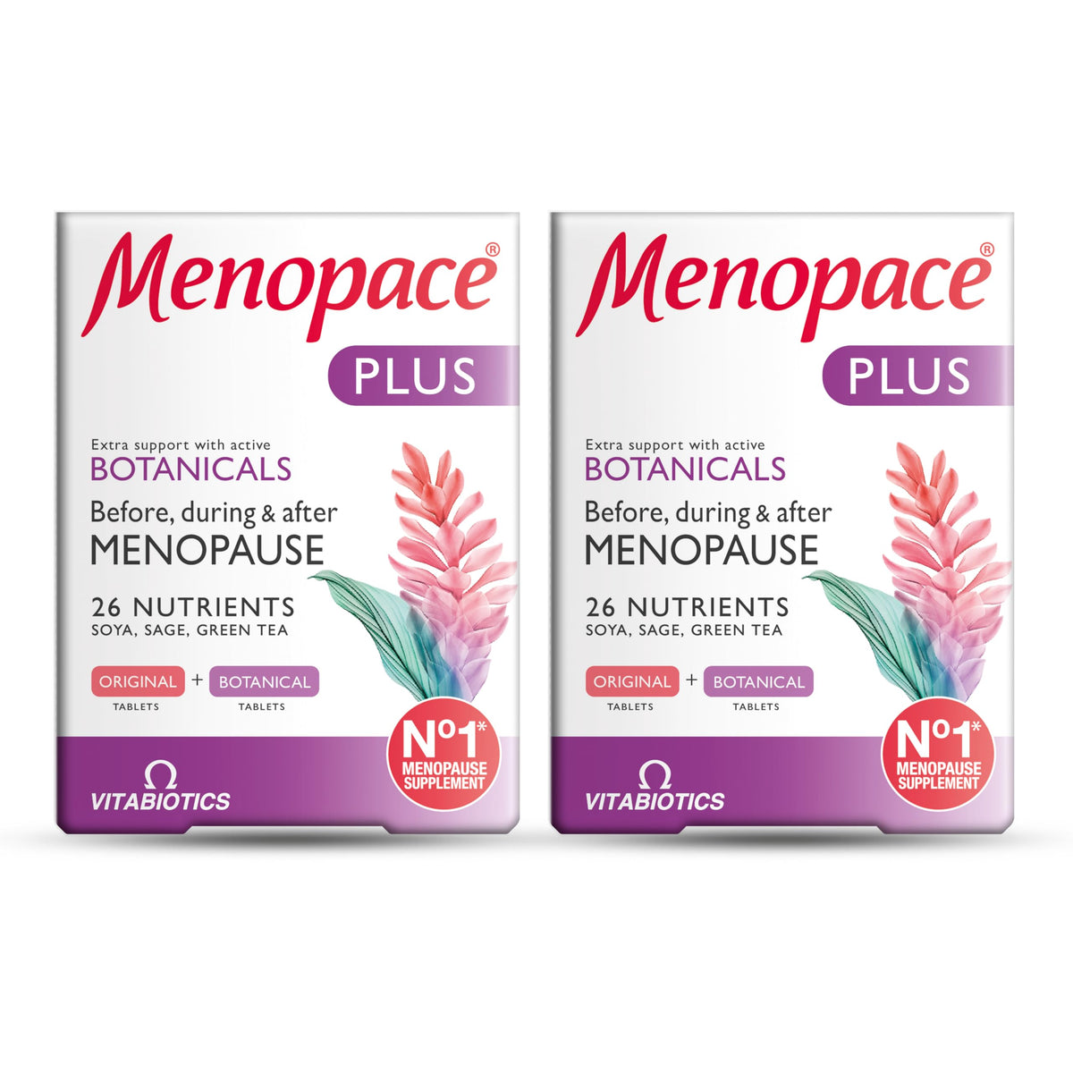 Menopace Original by Vitabiotics - 90-Day Menopause & Perimenopause Vitamin Supplement Tablets - UK's No.1 Menopause Supplement Brand