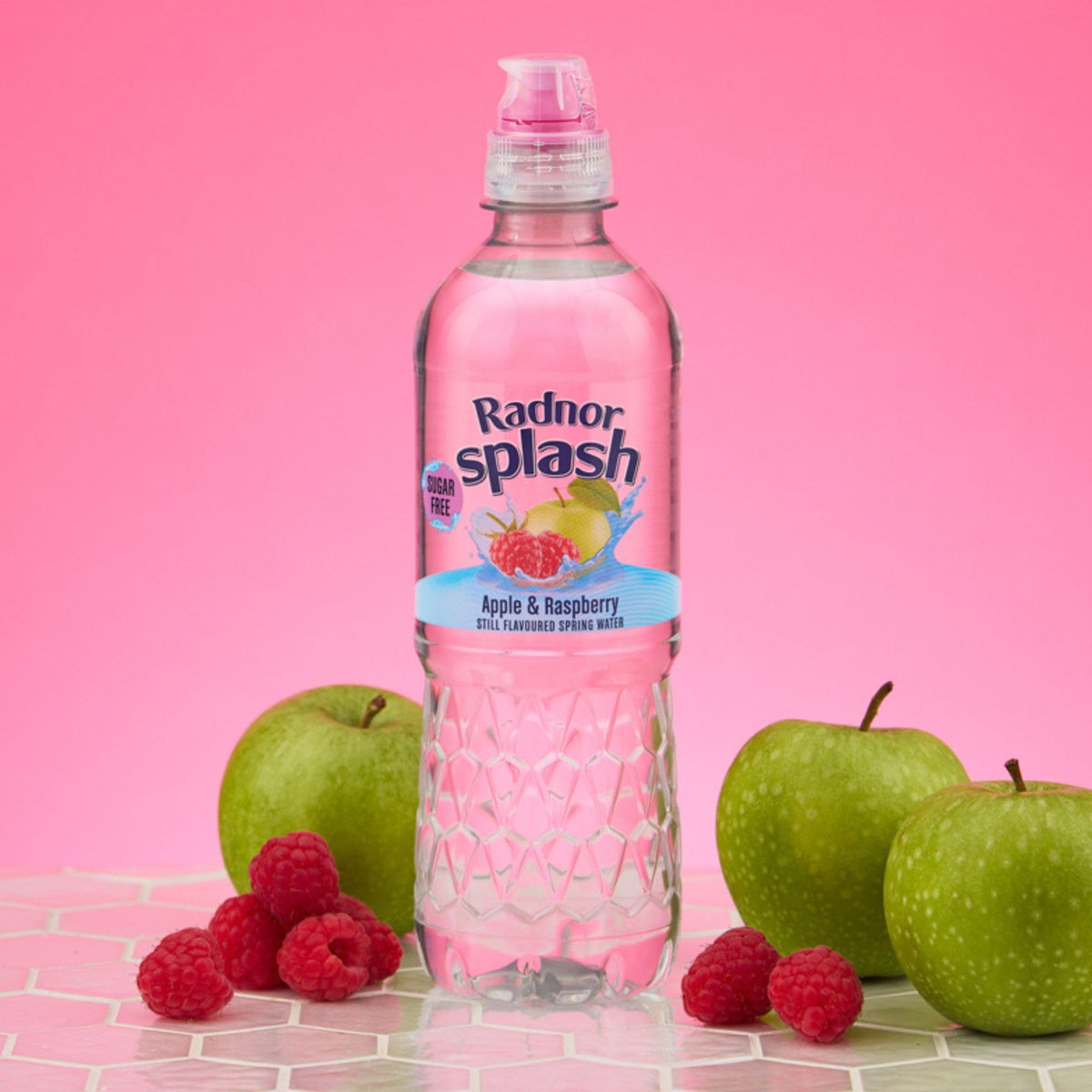Radnor Splash Flavoured Water Sugar Free 500ml - Pack of 24 (Strawberry)