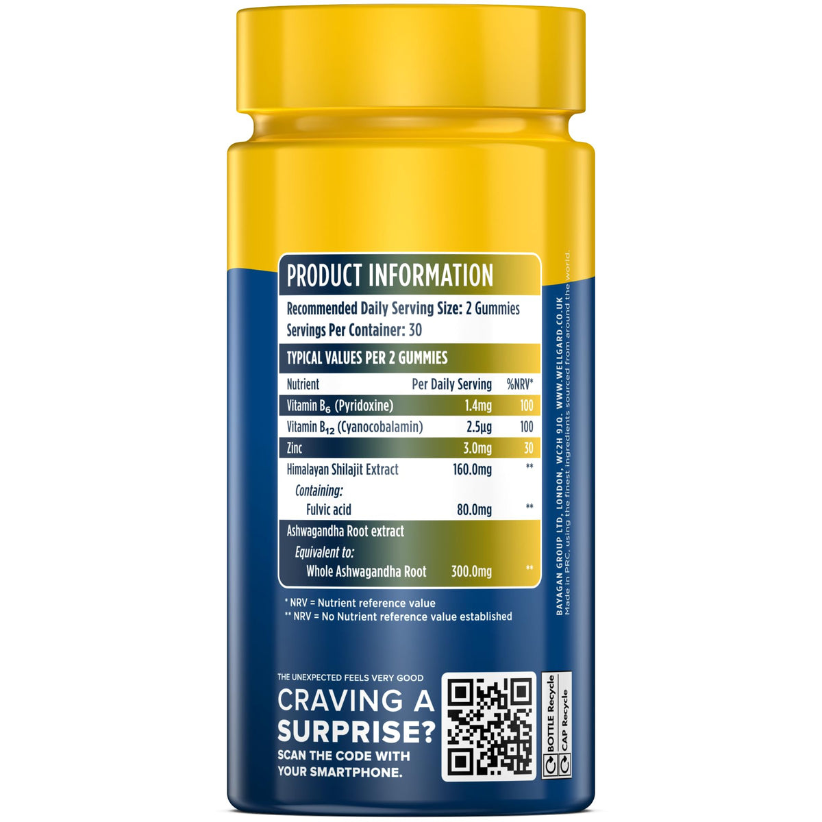 Wellgard Kids Calcium & D3 Gummies - 2 Month Supply - Vegan Chewable Calcium and Vitamin D3 Gummies, Mixed Berry Flavour