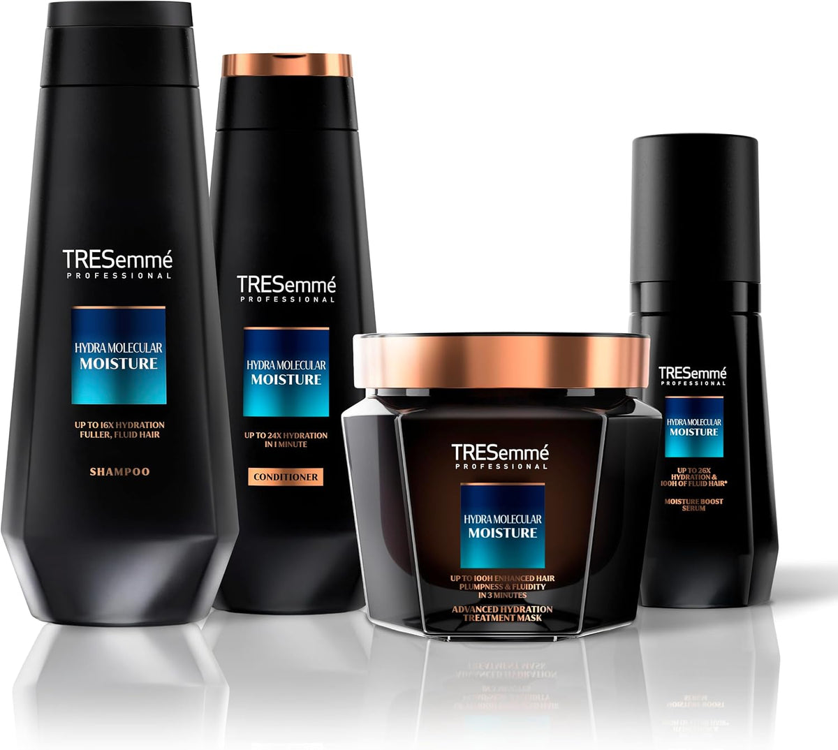 TRESemmé Hydra Molecular Moisture Shampoo, 400 ml