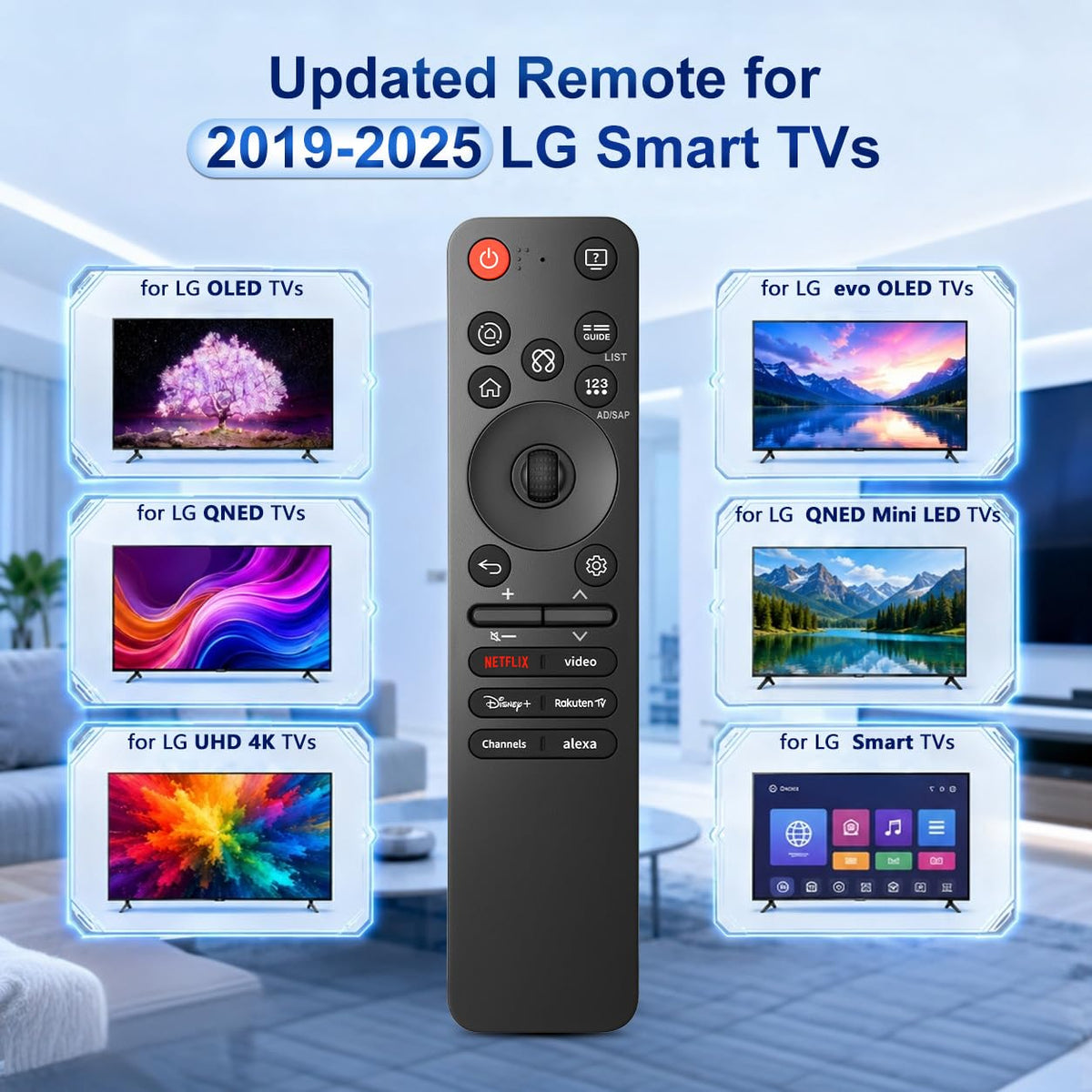 for LG TV Remote, Universal for LG Remote Control Smart TV Replacement
