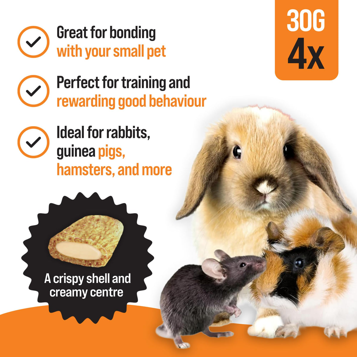 VETIQ Healthy Bites Small Animal Variety Treats (72 Servings)
