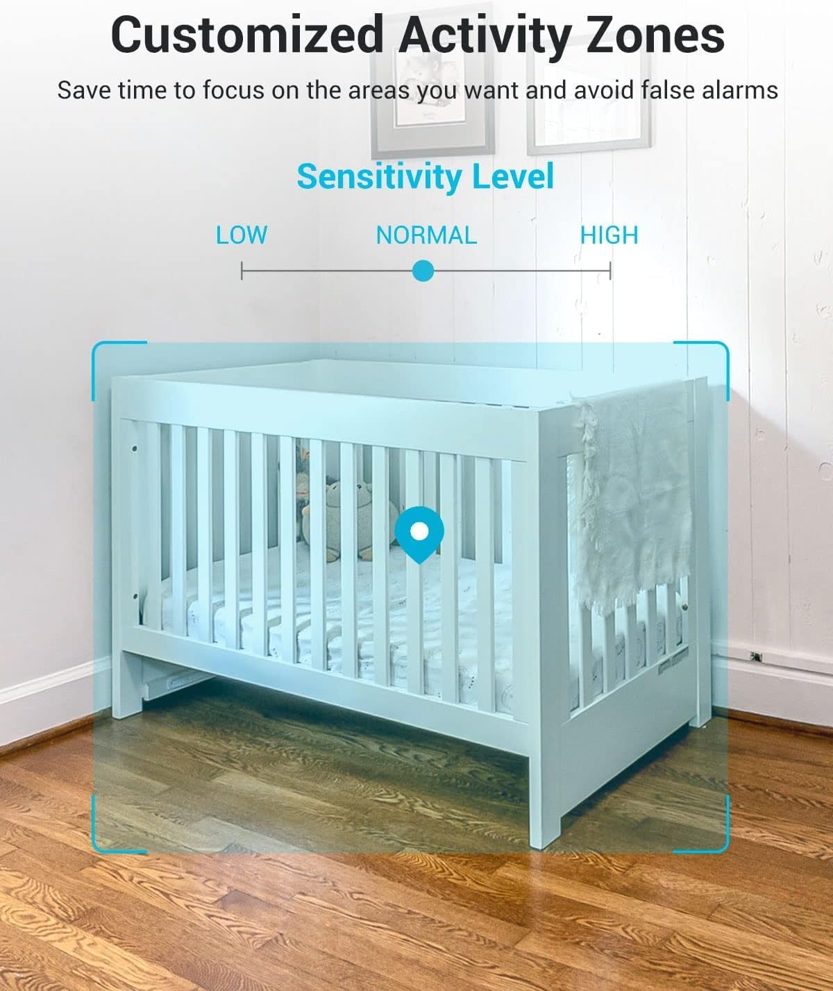 blurams Pet Camera 2K, Indoor Cameras, Dog Camera, 360° Home Security Cameras, Color Night Vision, Motion Tracking, 2-Way Talk, Cloud&SD, APP Control, Compatible with Alexa