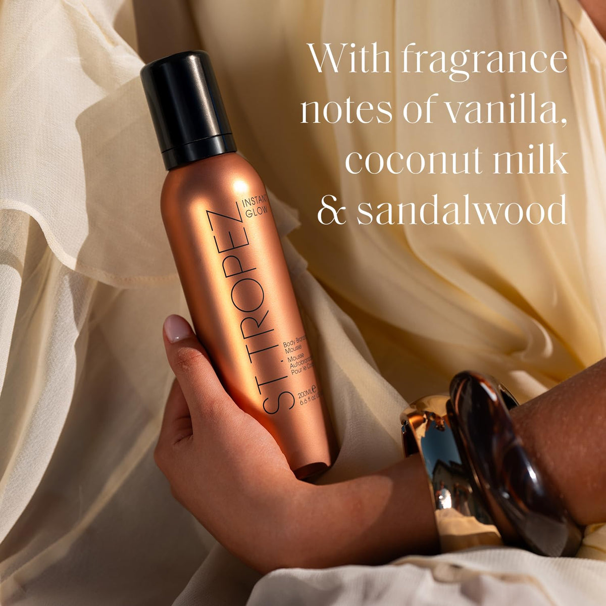 St.Tropez Self Tan Express Mousse, Fast Acting Fake Tan, Develops in 1-3 Hours, Streak-Free Finish, Vegan, Natural & Cruelty Free, 200 ml