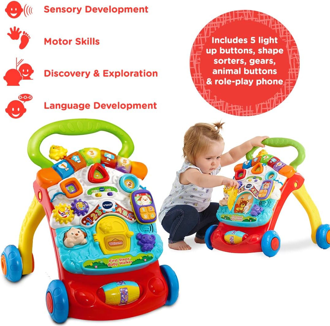 Vtech Baby First Steps Baby Walker, English