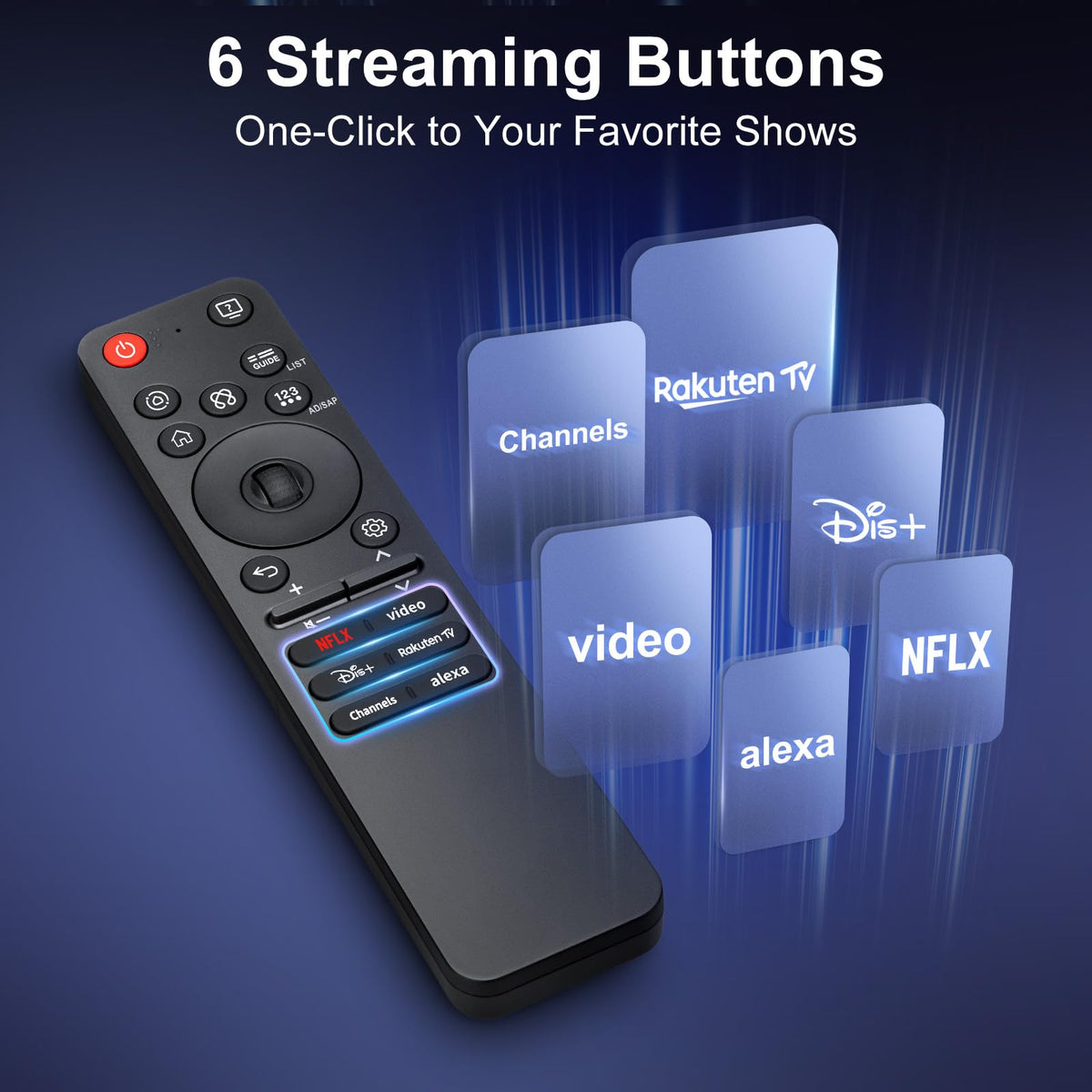 Universal Remote Control Replacement for LG All Smart TV