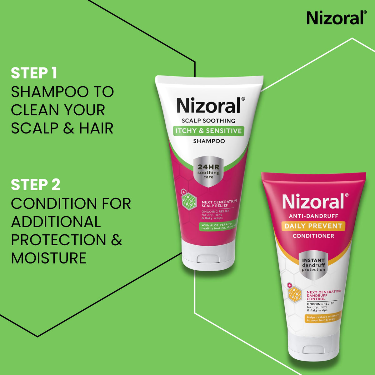 Nizoral Scalp Soothing Leave-In Treatment for Dry Itchy Scalp, 100ml