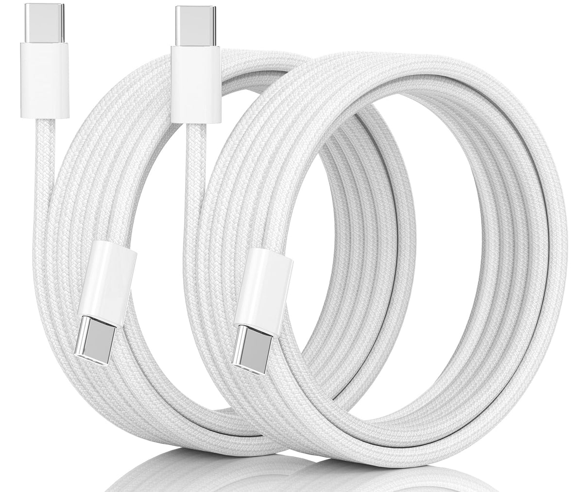 USB C Charger Cable,2-PACK 6FT/1.8M USB C to USB C Cable,60W Fast Charging
